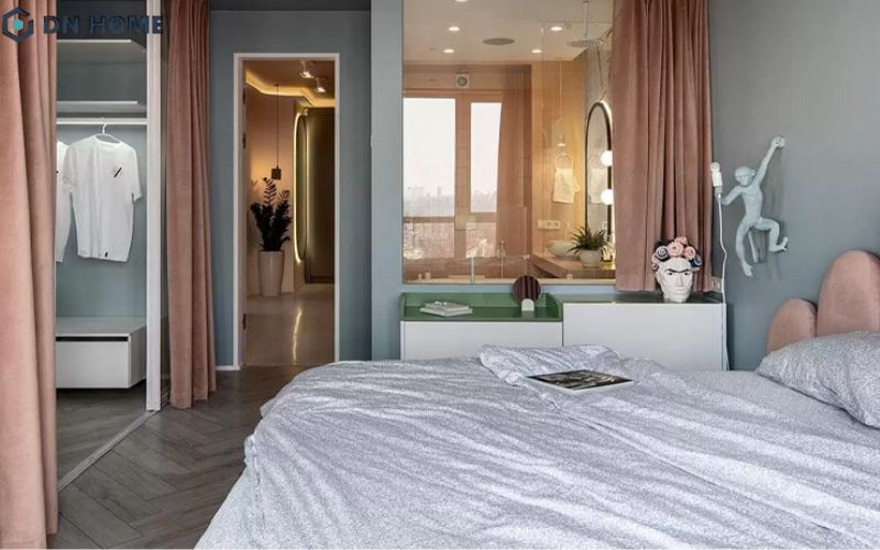 Mẫu phòng ngủ master diện tích 20m2 thiết kế theo phong cách sang trọng và đẳng cấp