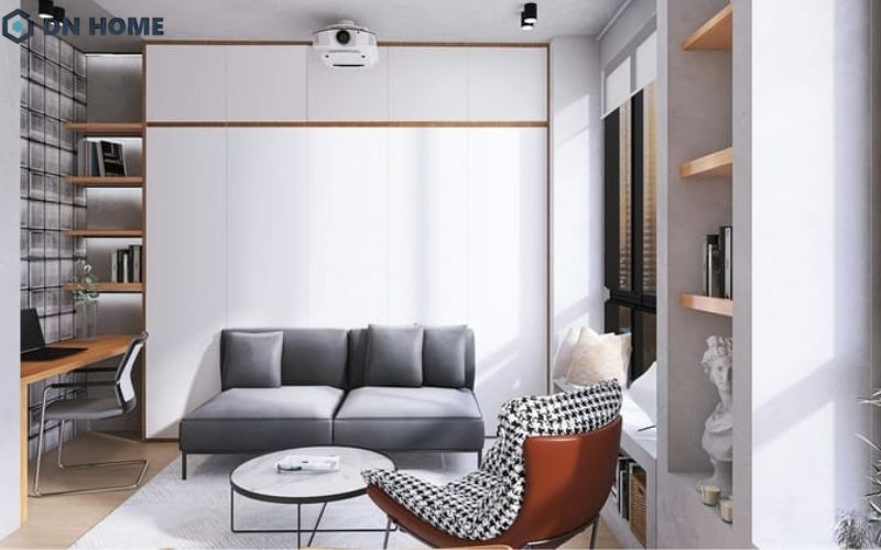 Tận hưởng sự thư thái ngay trong căn hộ nhỏ tiện nghi