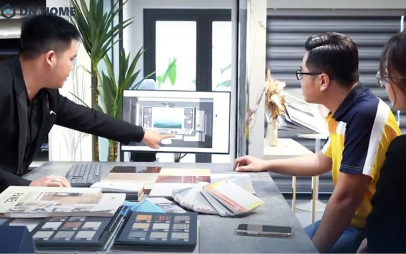 Quy trình làm việc chuyên nghiệp, nhanh chóng tại DN HOME