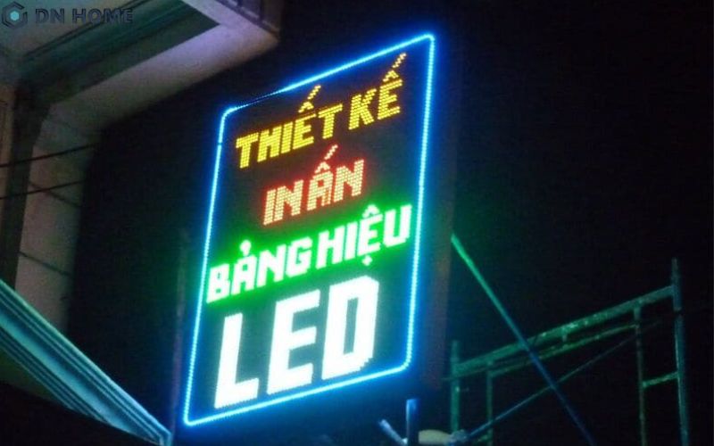 Những ưu điểm của biển hiệu đèn led mang tới cho khách hàng