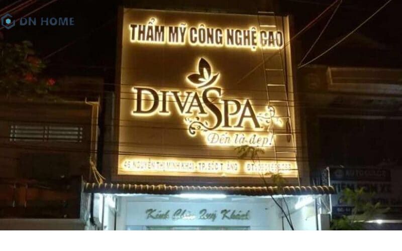 Thiết kế led neon nghệ thuật trang trí góc check-in salon tóc