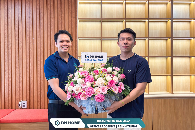 Ngày 23.03.2026, DN HOME chính thức bàn giao dự án cải tạo văn phòng cho chủ đầu tư LADOSPICE
