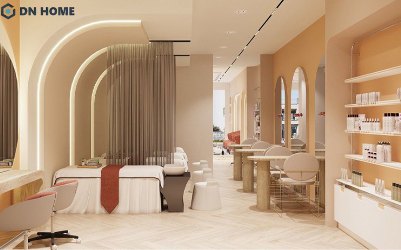 Để đảm bảo đạt chuẩn, mỗi giường spa đơn cần đảm bảo dao động từ 6-8m2