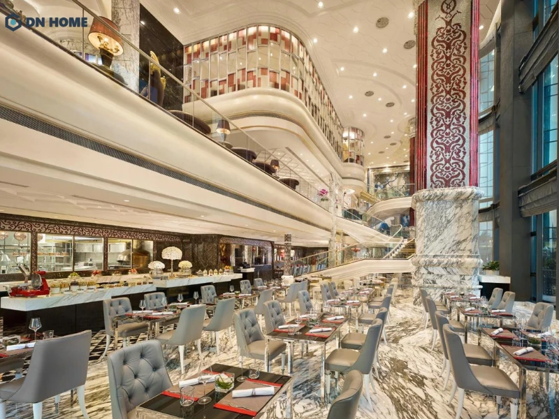 Khu vực phòng ăn và bếp cần bố trí khoa học, đảm bảo vệ sinh