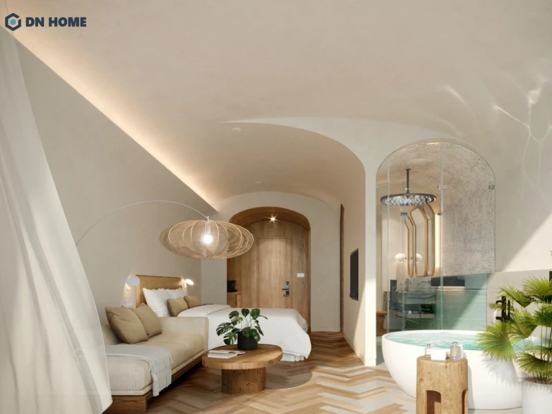 Diện tích phòng cần được tính toán hợp lý để đảm bảo công năng