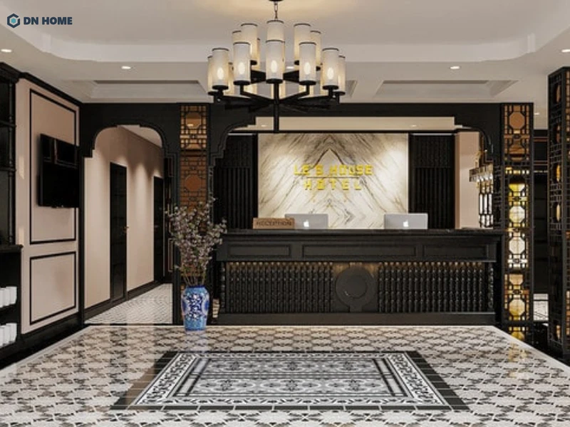 Phong cách Á Đông thường sử dụng vật liệu tự nhiên và màu sắc trầm ấm