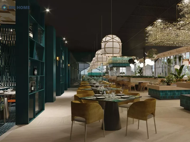 Màu sắc nên hài hòa, dễ chịu và góp phần tạo cảm giác thư giãn cho không gian