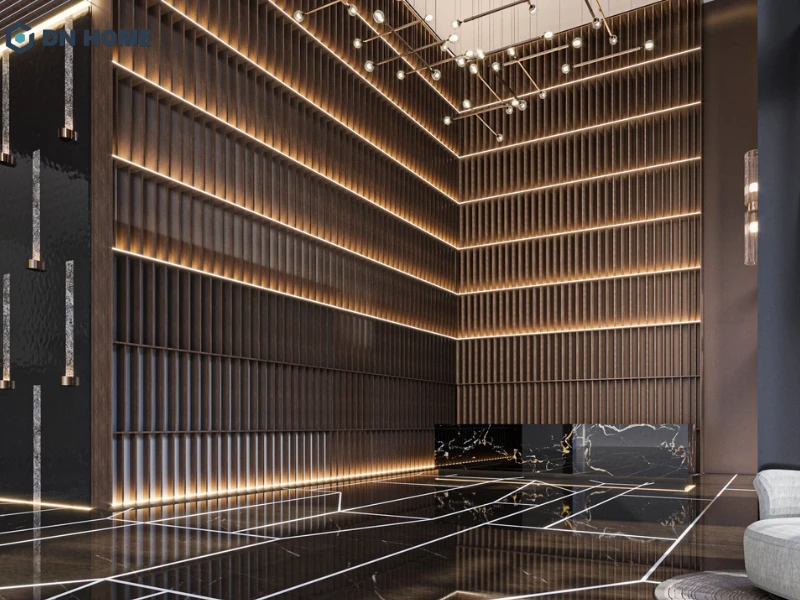 Không gian nội thất khách sạn 4 sao chú trọng vào sự tinh tế, các đường nét thiết kế độc đáo