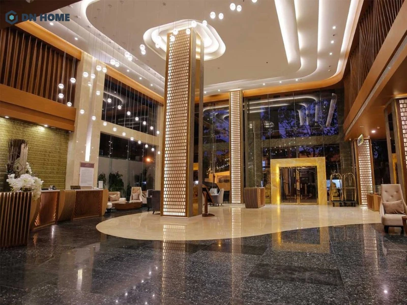 Khách sạn 5 sao chú trọng tạo hình kiến trúc nổi bật, dễ nhận diện, nhằm tạo ấn tượng sâu sắc với khách ngày từ cái nhìn đầu tiên