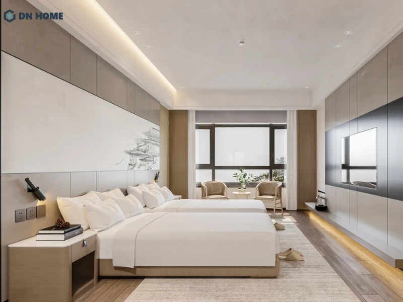 Khách sạn được hoàn thành đáp ứng các tiêu chí cơ bản