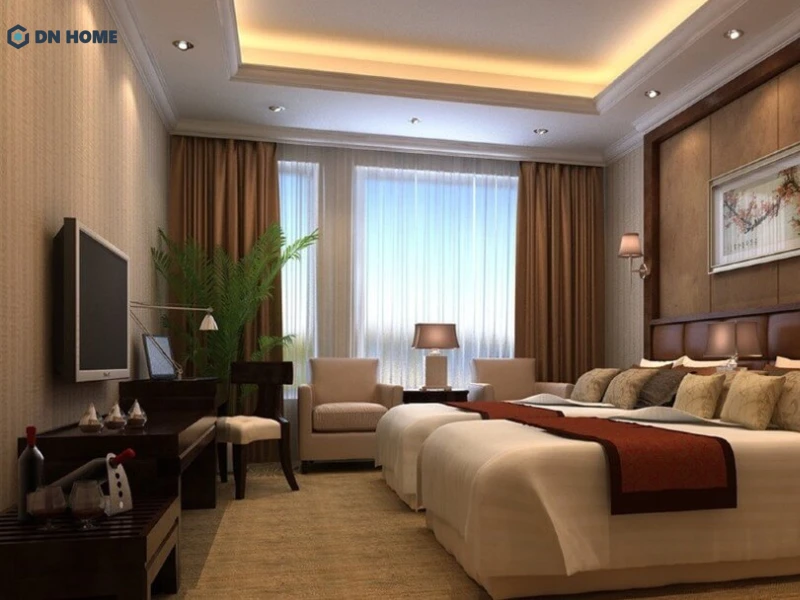 Không gian hiện đại tạo cảm giác thoải mái, phù hợp với nhiều nhóm khách hàng