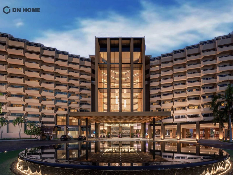 Khách sạn 5 sao với nét đẹp độc đáo, thể hiện sự sang trọng trong từng thiết kế