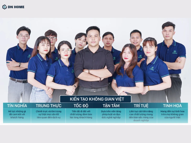 DN HOME là đơn vị chuyên thiết kế, thi công nội thất, đặt khách hàng làm trung tâm, giúp kiến tạo không gian sống