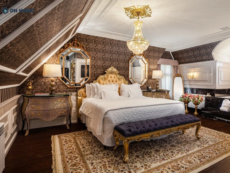 Phong cách tân cổ điển giúp khách sạn 3 sao toát lên vẻ sang trọng tinh tế