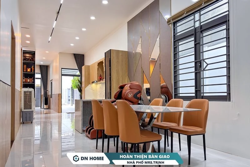 Chất liệu hoàn thiện không gian được DN HOME chọn lựa kỹ lưỡng