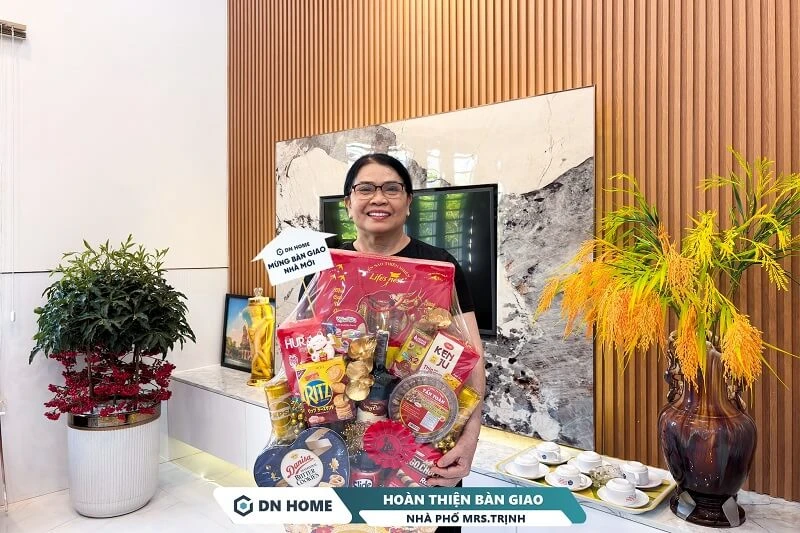 DN HOME cảm ơn Mrs. Trịnh đã tin tưởng lựa chọn đơn vị là đơn vị đồng hành trong dự án cải tạo tổ ấm của mình