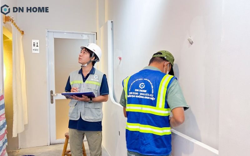 DN HOME sở hữu quy trình thi công khoa học, cam kết chất lượng công trình khi bàn giao