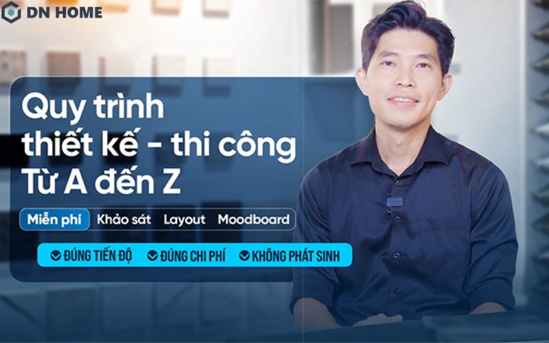 DN HOME với quy trình làm việc chuyên nghiệp, cam kết tiến độ - chất lượng dự án văn phòng y tế