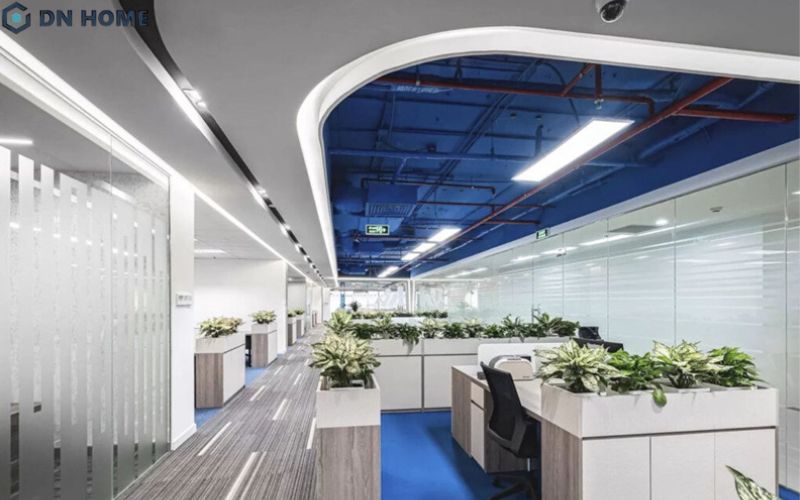 Thiết kế văn phòng công ty liên quan đến ngành y cần đề cao hình ảnh chuyên nghiệp, uy tín