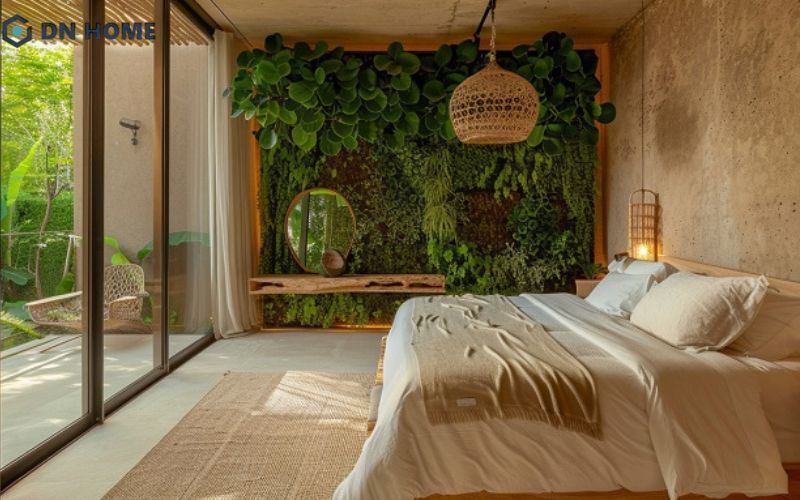 Nội thất phòng ngủ nên được thiết kế tối giản, chỉ giữ lại những vật dụng cần thiết