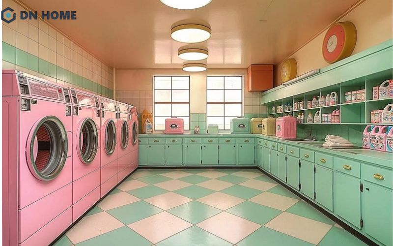 Cửa hàng giặt sấy phong cách Vintage độc đáo có thể trở thành nơi check-in cho giới trẻ, lan toả nhận diện thương hiệu