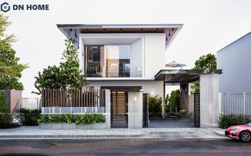 Việc sử dụng vật liệu kính giúp tận dụng tối đa ánh sáng tự nhiên, tạo không gian sống thông thoáng, thư giãn