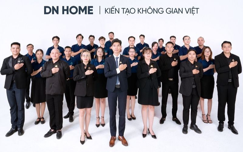 DN HOME - Đơn vị thiết kế, thi công tủ rượu phòng khách sang trọng, tiện nghi