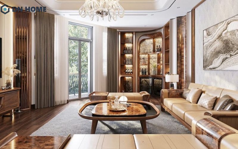 Đèn LED là yếu tố quan trọng giúp tủ rượu trở nên sang trọng và dễ quan sát khi sử dụng