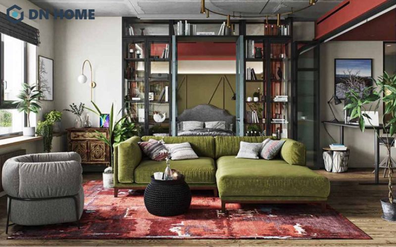 Phong cách chiết trung (Eclectic Style) là sự kết hợp tinh tế giữa các yếu tố trái ngược nhau