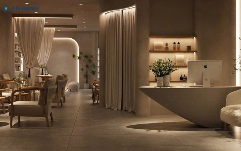 Cần phân chia chiều sâu nhà ống hợp lý để tối ưu công năng - vận hành spa