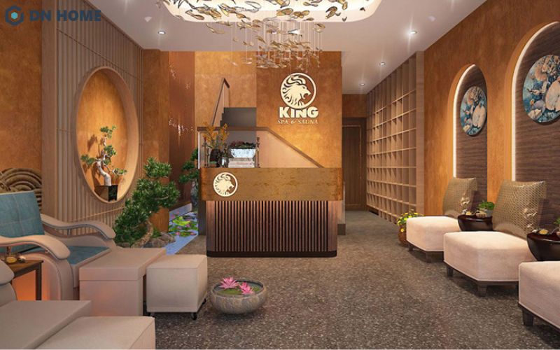 Mẫu spa phong cách mộc tạo cảm giác thoải mái