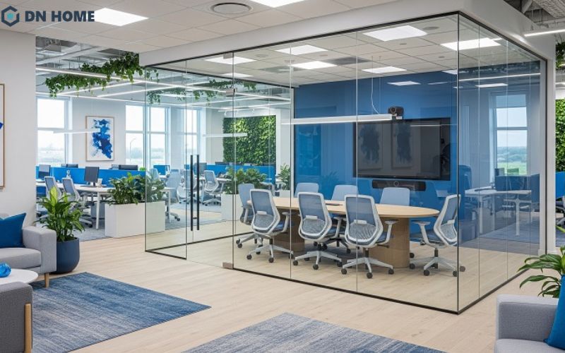 Xu hướng thiết kế văn phòng công ty dược Wellness đặc biệt phù hợp với lĩnh vực y tế