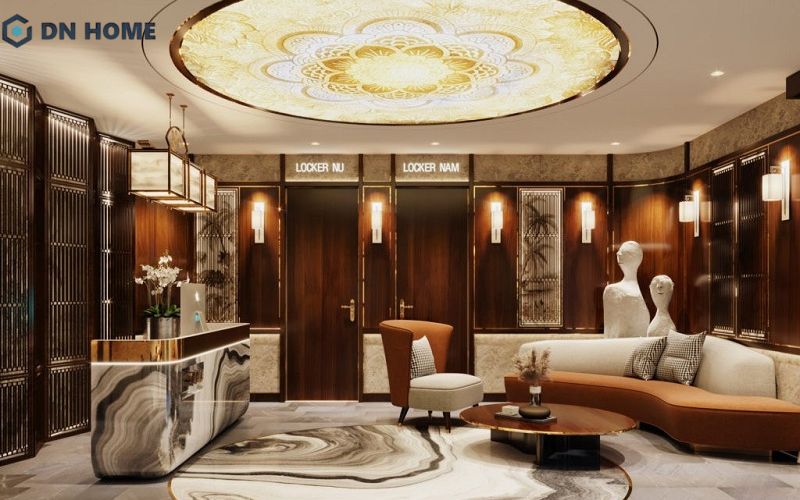 Thiết kế spa phong cách hiện đại phù hợp với những thương hiệu lớn hoặc trung tâm chăm sóc sắc đẹp cao cấp