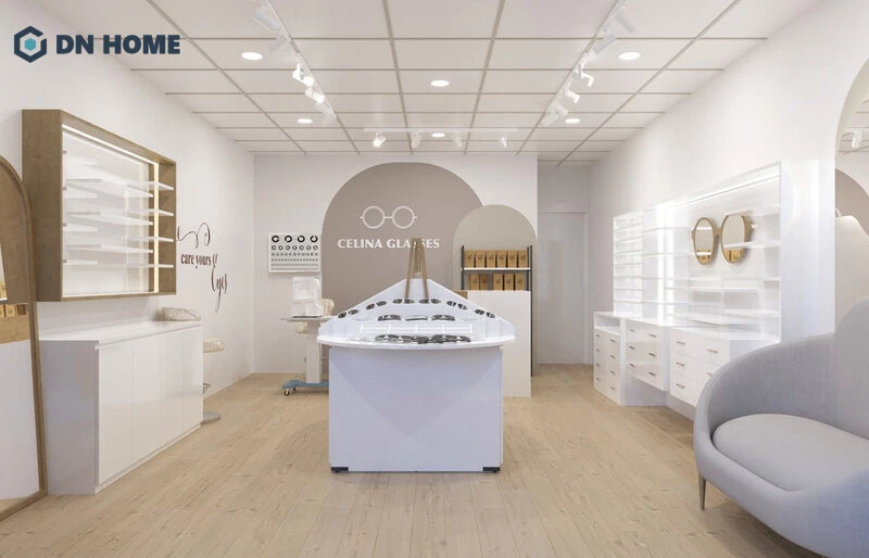 Showroom có phong cách thiết kế nổi bật sẽ tạo ấn tượng tốt tới khách hàng