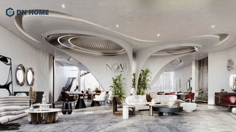 Lối thiết kế sang trọng giúp tôn lên giá trị của từng sản phẩm nội thất