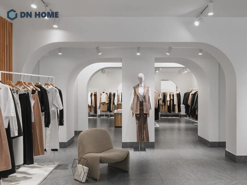Showroom được thiết kế hợp phong thủy với chủ cửa hàng mang lại nhiều may mắn