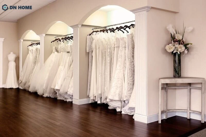 Khu vực trưng bày sản phẩm có thiết kế mái vòm độc đáo