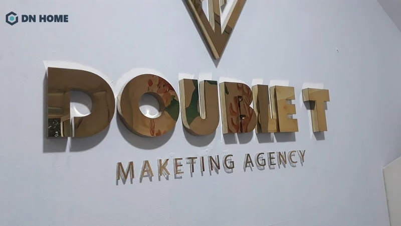 Biển hiệu inox đem đến vẻ đẹp sang trọng, chuyên nghiệp cho thương hiệu