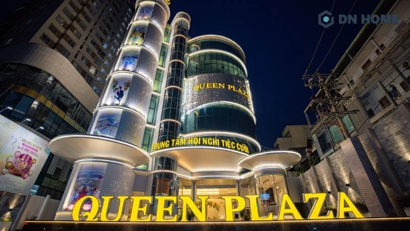 Thiết kế bảng hiệu nhà hàng tiệc cưới dạng khối nổi 3D thu hút mọi ánh nhìn từ xa