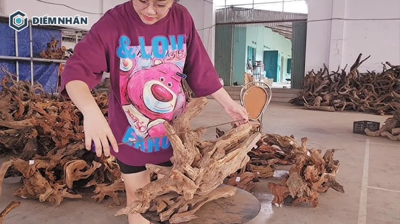 Gỗ lũa có giá trị kinh tế cao bởi tính độc bản và độ bền vượt thời gian
