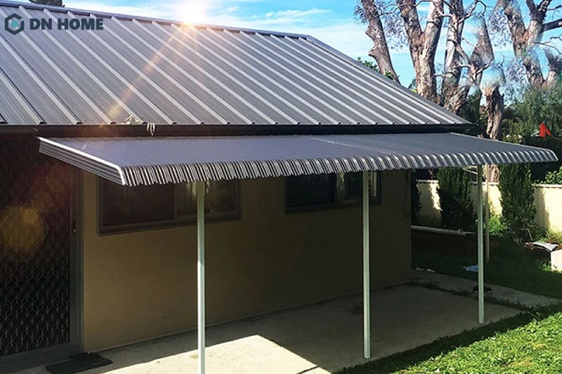 Mẫu mái tôn thiết kế hiện đại, phù hợp với nhiều công trình nhà ở hiện nay