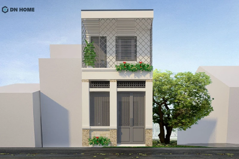 Nhà 300 triệu 1 trệt 1 lầu ưu tiên thiết kế phong cách tối giản để tiết kiệm chi phíNhà 300 triệu 1 trệt 1 lầu ưu tiên thiết kế phong cách tối giản để tiết kiệm chi phí