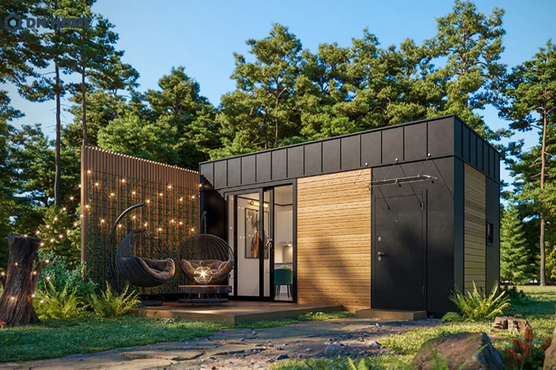 Nhà ở container 20 feet ưu tiên sử dụng nội thất thông minh để tối ưu diện tích