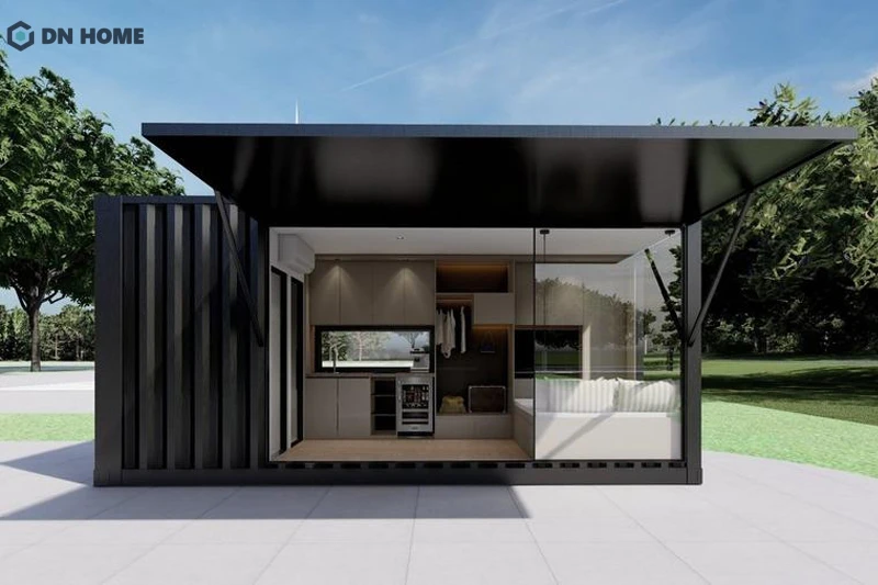 Ưu điểm nổi bật của nhà container là có thể linh hoạt di chuyển nhiều địa điểm khác nhau