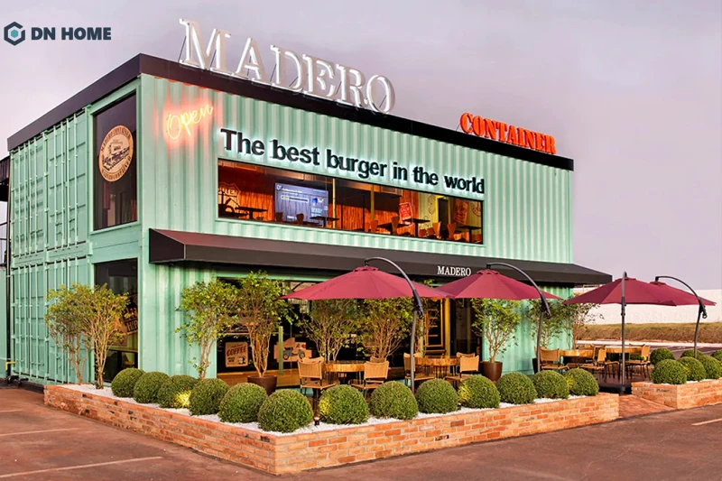 Nhà hàng từ container là mô hình đầu tư đang được nhiều chủ kinh doanh F&B quan tâm hiện nay
