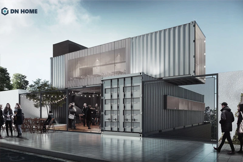 Nhà hàng container mới lạ chính là điểm khác biệt, giúp nhà hàng nổi bật trong thị trường F&B đầy cạnh tranh