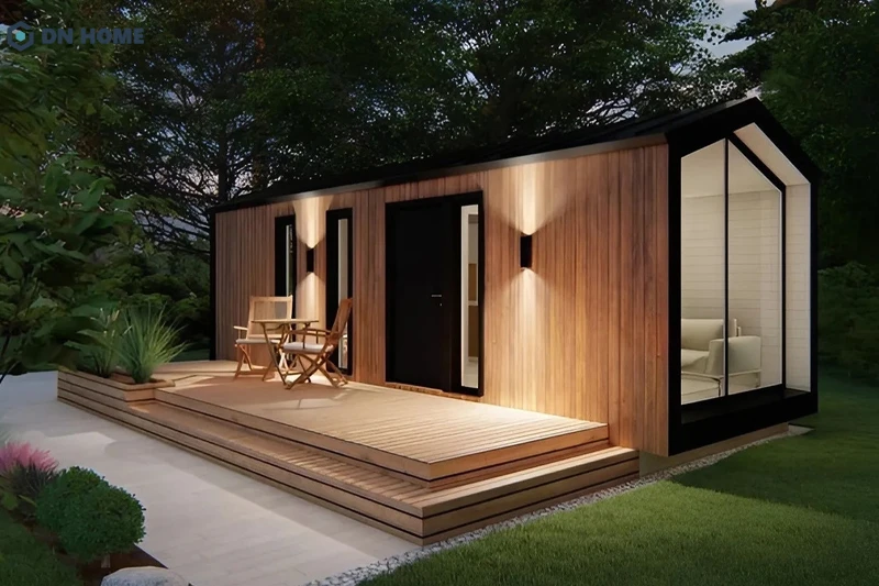 Với ngân sách đầu tư 50 triệu, nhà container thiết kế hướng đến sự tối giản