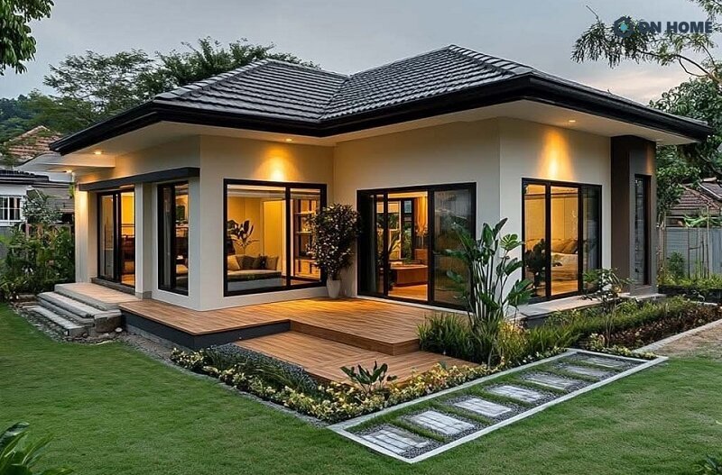 Mẫu nhà lắp ghép 300 triệu 3 phòng ngủ