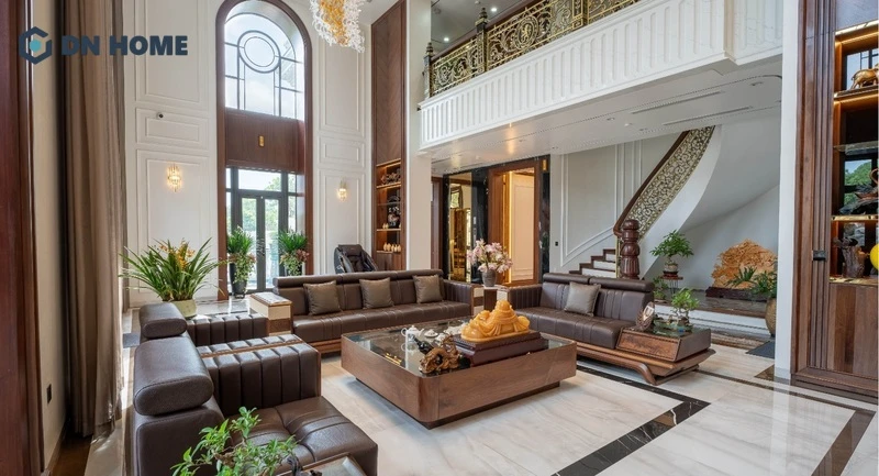 Thi công công trình nội thất biệt thự trọn gói giúp tiết kiệm thời gian và chi phí hiệu quả