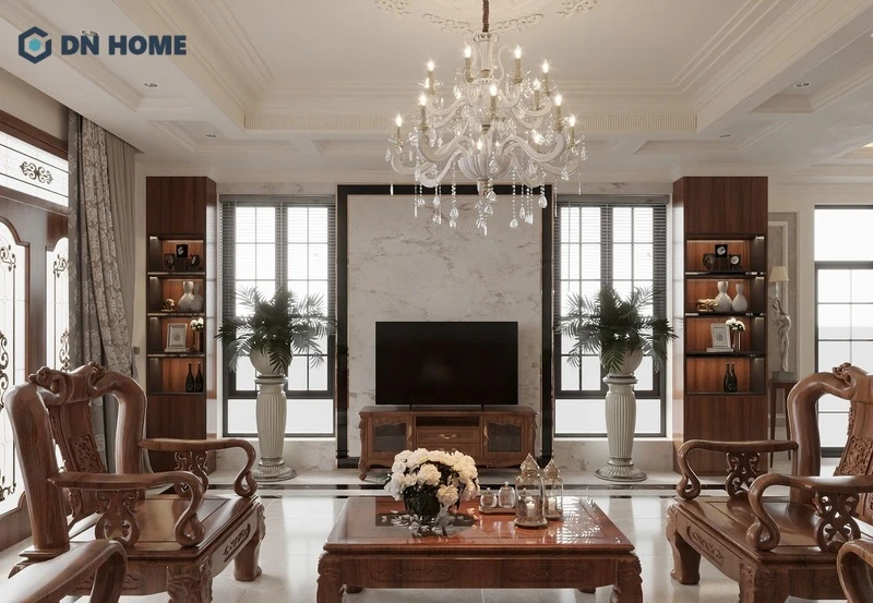 Dự án thiết kế thi công nội thất biệt thự theo phong cách luxury